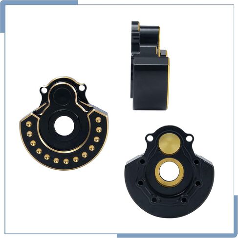 Zolikar 2PCS RC Outer Portal Drive Housing Counterweight 93g for TRX4 Brass TRX-4 TRX-6 Upgrades in Saudi Arabia