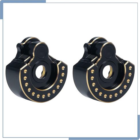 Zolikar 2PCS RC Outer Portal Drive Housing Counterweight 93g for TRX4 Brass TRX-4 TRX-6 Upgrades in Saudi Arabia