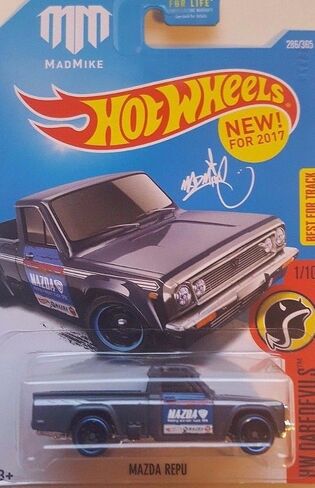 هوت ويلز 2017 HW Daredevils Mad Mike Mazda Repu 286/365، رمادي داكن in Saudi Arabia