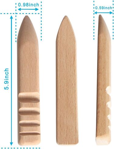 ملمع خشب دائري متعدد المقاسات مصنوع من الجلد مع 3 نماذج لعمل الجلود in Kuwait