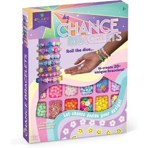 Craft-tastic — All About Me Quiz الأساور — مجموعة الأدوات اليدوية — خذ اختبارات شخصية ممتعة لإنشاء 7 أساور فريدة — للأعمار من 8 سنوات فما فوق