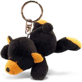 Puzzled Dolphin Plush Keychain Stuffed Animal Toy - Soft Plush Ocean Life Animal Blue Dolphin Charm Keyring, Decorative Plush Toy Accessory - 4 Inches