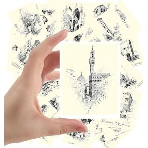 Large Stickers (24pcs 2.5"x3.5") John William Waterhouse Antique Museum Painting Art Retro Poster Reprint in Kuwait