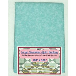 Quilt Backing, Large, Seamless, from AQCO, C44395-A21, Tame Teal in Kuwait