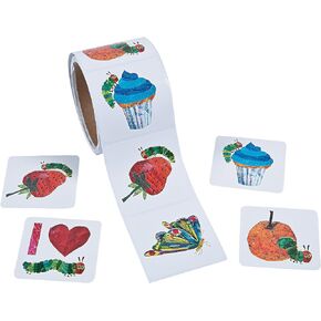 Very Hungry Caterpillar Roll Sticker - 1 Piece - Educational and Learning Activities for Kids