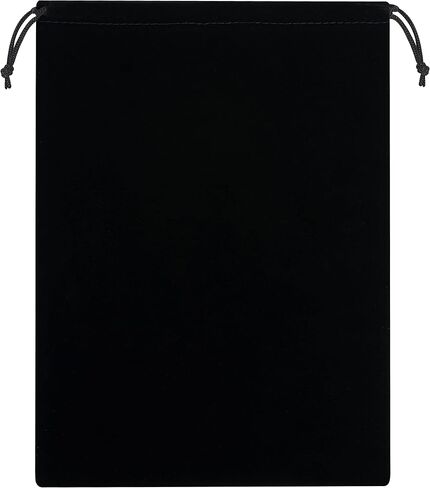 Velvet Drawstring Gift Bags - Bulk Wholesale (4 x 6 inch - 50 pack, Black) in Kuwait