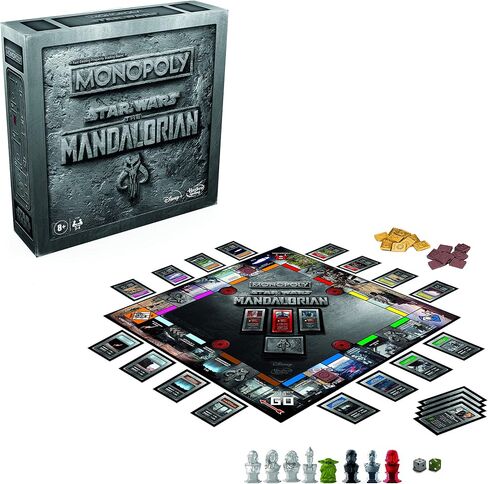 Monopoly: Star Wars The Mandalorian Edition Board Game, Protect The Child (Baby Yoda) from Imperial Enemies in Saudi Arabia