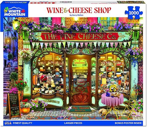 متجر White Mountain Wine & Cheese - أحجية الصور المقطوعة المكونة من 1000 قطعة in Saudi Arabia
