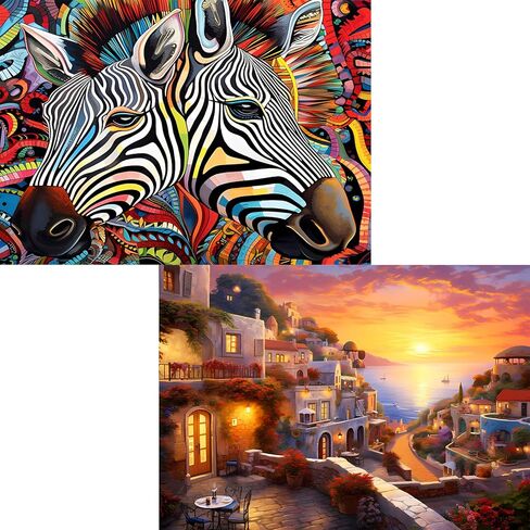 احجية تركيب الصور المقطوعة للبالغين من ايدسيجن، 1000 قطعة، 2000 قطعة للبالغين، 1000 قطعة للبالغين من 2000 قطعة فما فوق in Kuwait