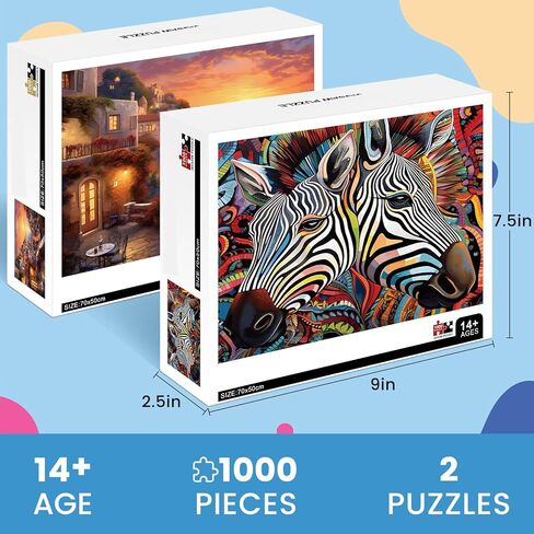 احجية تركيب الصور المقطوعة للبالغين من ايدسيجن، 1000 قطعة، 2000 قطعة للبالغين، 1000 قطعة للبالغين من 2000 قطعة فما فوق in Kuwait