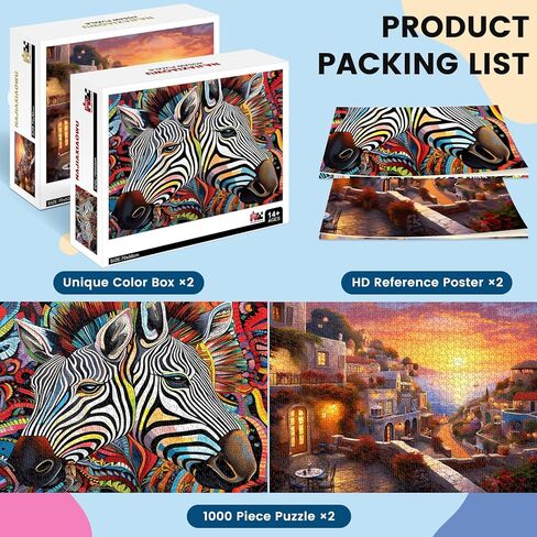 احجية تركيب الصور المقطوعة للبالغين من ايدسيجن، 1000 قطعة، 2000 قطعة للبالغين، 1000 قطعة للبالغين من 2000 قطعة فما فوق in Kuwait