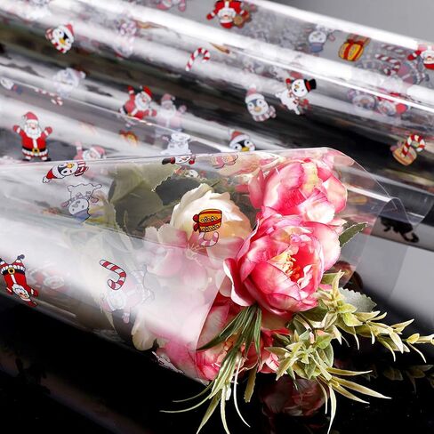 NUOBESTY Clear Cellophane Wrap Roll Cellophane Bags Wrappings Celophane Basket Wrapfor Craft Basket for Arts & Crafts Gift Baskets(3000x40cm) in Saudi Arabia