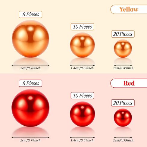 MTLEE 2124 Pcs Thanksgiving Vase Filler Faux Pearl for Vase Filler with 8 White Unscented Candles 2000 Water Gel Beads for Thanksgiving Fall Home Table Party Festival Decors(Maple Leaves) in Kuwait