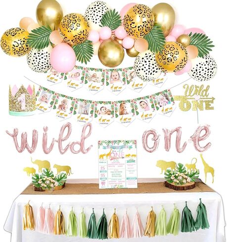ديكورات وايلد وان لأعياد الميلاد للبنات، ديكورات عيد الميلاد الأول للفتيات in Kuwait
