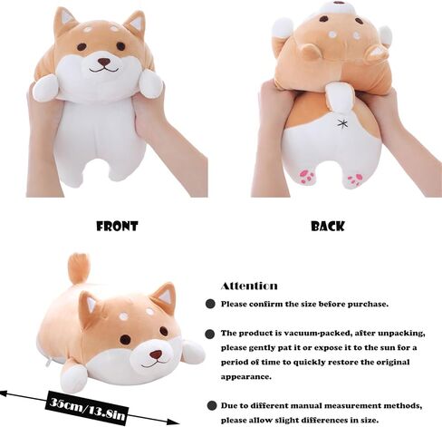 zxmbeddings 13.8 "Shiba Inu قطيفة كورجي محشوة الحيوان لينة الكلب عناق وسادة لعبة هدايا للأطفال in Kuwait