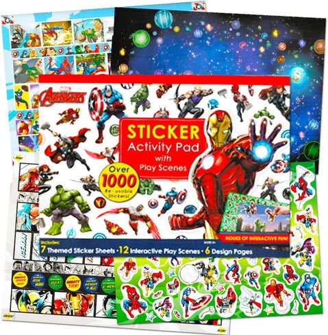 Marvel Super Heroes Ultimate Sticker Activity Pad in Saudi Arabia