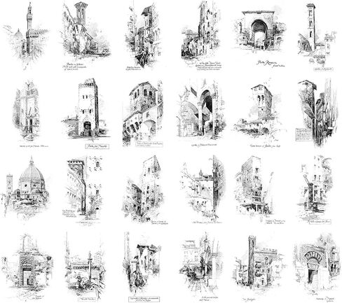 Large Stickers (24pcs 2.5"x3.5") John William Waterhouse Antique Museum Painting Art Retro Poster Reprint in Kuwait