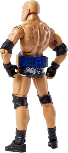 WWE Goldberg Top Picks Elite Collection Action Figure مع بطولة عالمية، هدية يمكن تجميعها مقاس 6 بوصات لمحبي WWE من عمر 8 سنوات فما فوق in Saudi Arabia