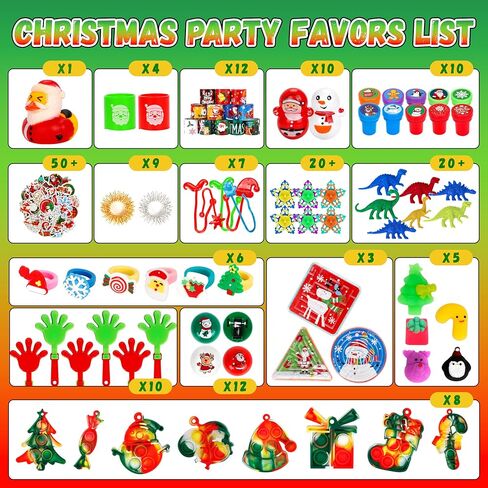 مجموعة هدايا عيد الميلاد للأطفال، مجموعة ألعاب فيدجيت، صندوق الكنز، جوائز الكرنفال، مكافآت الفصول المدرسية، حشو بيناتا، ألعاب تخفيف التوتر، حشو حقيبة جودي للأطفال الأولاد والبنات in Kuwait