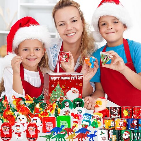 مجموعة هدايا عيد الميلاد للأطفال، مجموعة ألعاب فيدجيت، صندوق الكنز، جوائز الكرنفال، مكافآت الفصول المدرسية، حشو بيناتا، ألعاب تخفيف التوتر، حشو حقيبة جودي للأطفال الأولاد والبنات in Kuwait