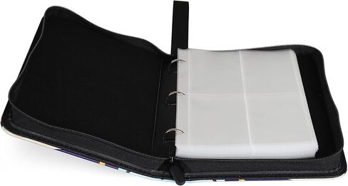 مجلدات بطاقات تداول 4 جيوب لـ 400 بطاقة، نمط رائد فضاء صغير للأولاد والبنات in Kuwait