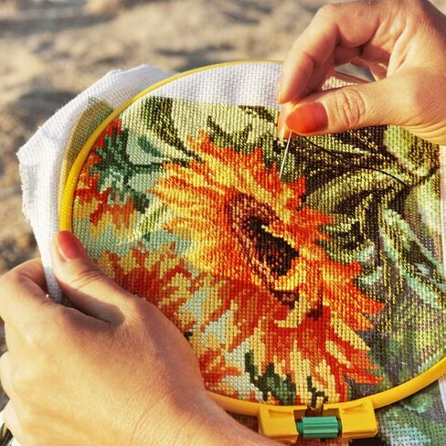 18 قطعة من قماش Aida من YOTINO 59.6 في 39.06 بوصة 18 قطعة من القماش المخيط المتداخل in Kuwait