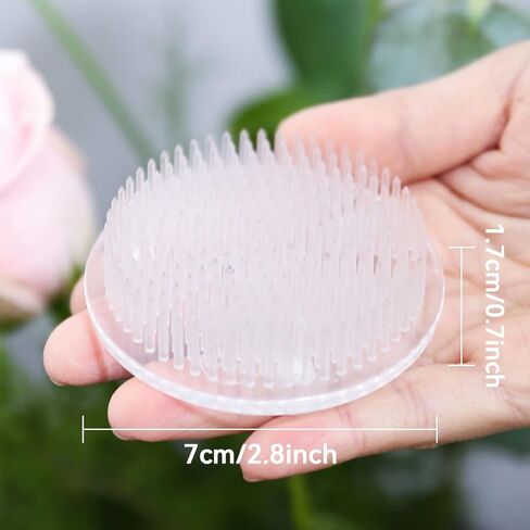 2 قطعة زهرة الضفدع جولة البلاستيك تشكيلة زهور حامل الأزهار دبوس الضفدع 70 مللي متر/2.76 بوصة (أبيض) in Kuwait