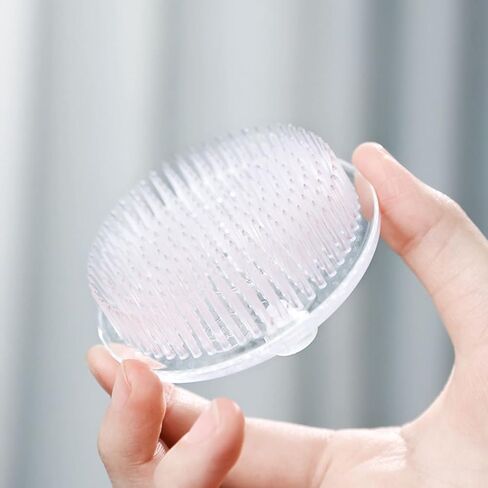 2 قطعة زهرة الضفدع جولة البلاستيك تشكيلة زهور حامل الأزهار دبوس الضفدع 70 مللي متر/2.76 بوصة (أبيض) in Kuwait