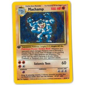 Pokemon - Machamp (8/102) - Base Set - Holo in Saudi Arabia