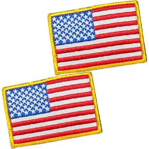 رقعة الجلود والسكاكين لعلم الولايات المتحدة الأمريكية وعلامة المعاقب باللون البني مع تفاصيل رائعة، 3.25 بوصة × 2.25 بوصة، عبوتان من الرقع التكتيكية للجيش، رقع علم فيلكرو معنويات الفخر للسترات وحقائب الظهر والقبعات in Kuwait