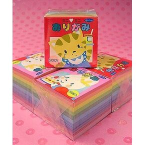 Showagrimm Mini Mini Origami Paper, Set of 500 Sheets (Japan Import)