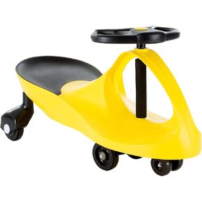 لعبة ركوب السيارة المتذبذبة - بدون بطاريات أو تروس أو دواسات - فقط قم باللف والدوران والانطلاق - ركوب في الهواء الطلق للأطفال من سن 3 سنوات فما فوق من ليل' رايدر (اصفر) in Kuwait