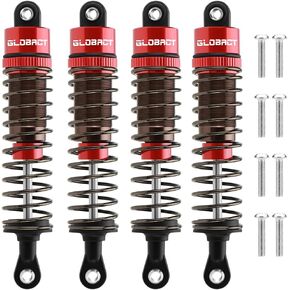 EPINON RC Shock Absorber Oil Adjustable 4Pcs RC Damper Set for 1/10 RC Crawler Car Axial SCX10 TRX4 D90 (120mm)