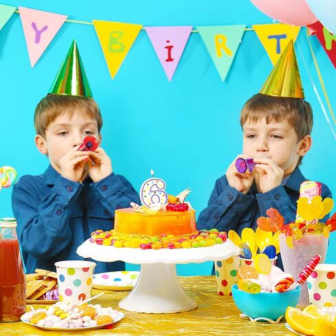 ArtCreativity Mini Glitter Megaphone Whistles, Set of 12, High-Quality Plastic Material, Fun Party Noisemaker Toys, Cute Birthday Party Favors, Great Game Prize, Goodie Bag Fillers for Kids in Saudi Arabia