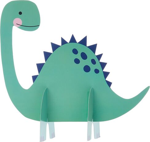 Dino-Mite Table Centerpiece Kit - 8" & 4.5" (5-Piece Set) - Premium Paper Dinosaur Decorations for Kids Birthdays & Parties in Saudi Arabia