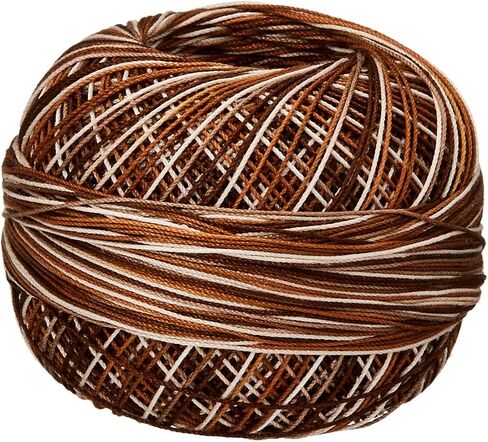 Handy Hands 210-Yard Lizbeth Cotton Thread, 25gm, Rootbeer Float in Saudi Arabia