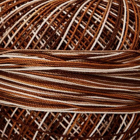 Handy Hands 210-Yard Lizbeth Cotton Thread, 25gm, Rootbeer Float in Saudi Arabia