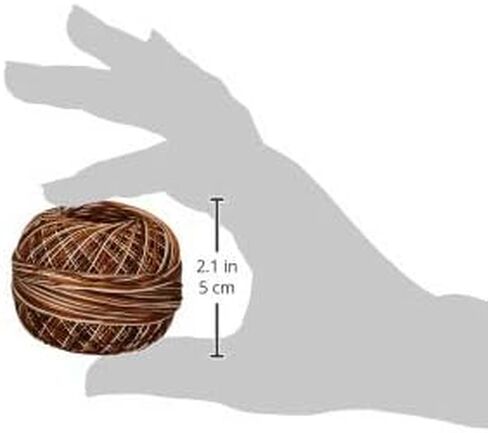 Handy Hands 210-Yard Lizbeth Cotton Thread, 25gm, Rootbeer Float in Saudi Arabia