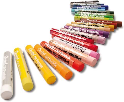 Pentel Oil Pastel Set (Pack of 12) in Saudi Arabia