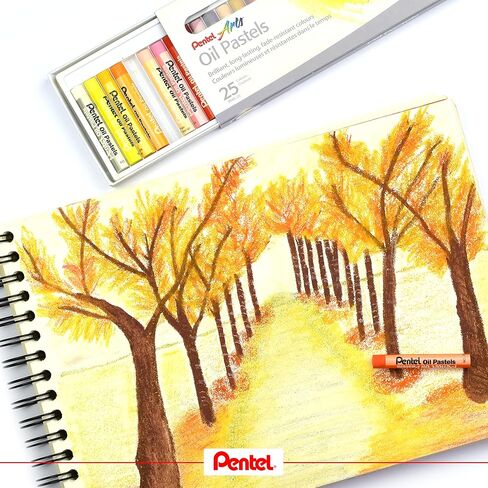 Pentel Oil Pastel Set (Pack of 12) in Saudi Arabia