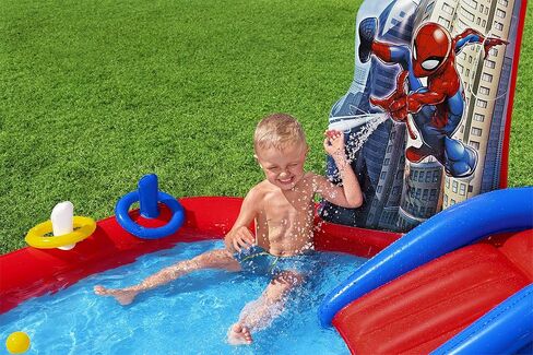 Marvel Spider-Man Inflatable Kids Water Play Center | Outdoor Summer Pool Toy for Children Ages 2+ in Saudi Arabia