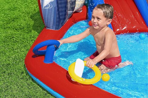Marvel Spider-Man Inflatable Kids Water Play Center | Outdoor Summer Pool Toy for Children Ages 2+ in Saudi Arabia