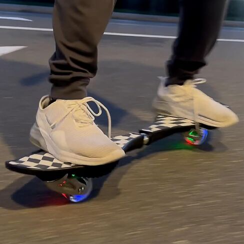 لوح تزلج فاخر كبير مقاس 1.75 بوصة، عجلة طويلة الأمد لتحقيق الثبات، عجلات مضيئة رائعة للأطفال والكبار، عجلات دوارة 360 درجة، لوح تزلج بطول 32 بوصة in Kuwait