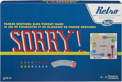 Retro Series Sorry! 1958 Edition Game in Saudi Arabia