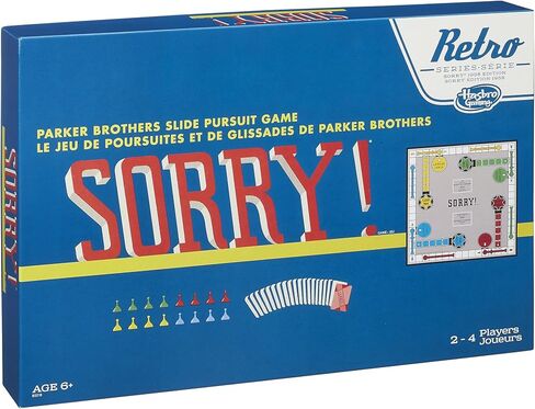 Retro Series Sorry! 1958 Edition Game in Saudi Arabia