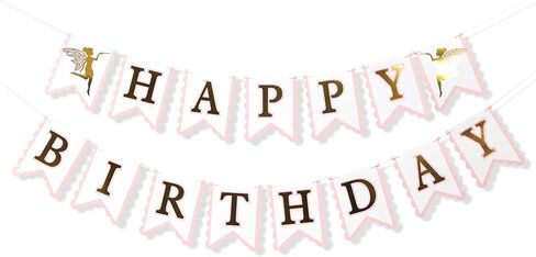 لافتة عيد الميلاد الأول من الجنية - زينة عيد الميلاد الأول من الجنية، لافتة عيد ميلاد سعيد من الجنية، لافتة عيد الميلاد الأول من الجنية، تحطيم كعكة الصور الجنية in Kuwait