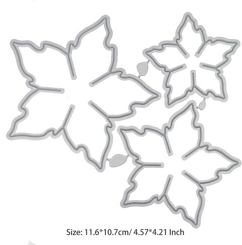 3Pcs Flowers Decoration Metal Cutting Dies Stencils for DIY Scrapbooking Decorative Embossing Handcraft Die Cutting Template in Kuwait