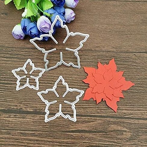 3Pcs Flowers Decoration Metal Cutting Dies Stencils for DIY Scrapbooking Decorative Embossing Handcraft Die Cutting Template in Kuwait
