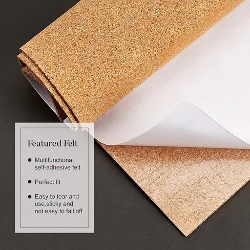 BENECREAT 6 Pack 12x12" Back-Adhesive Cork Sheets 3mm Thick Rectangle Insulation Cork Backing Sheets for Coaster, Wall Decoration, Wedding Party, Festival DIY Crafts Supplies in Saudi Arabia