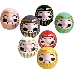 EDOYA Daruma Dolls (Set of 7) Japanese Good Luck Charms Gift Set in Saudi Arabia